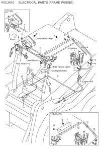 /FIG.2410 ELECTRICAL PARTS (FRAME WIRING)